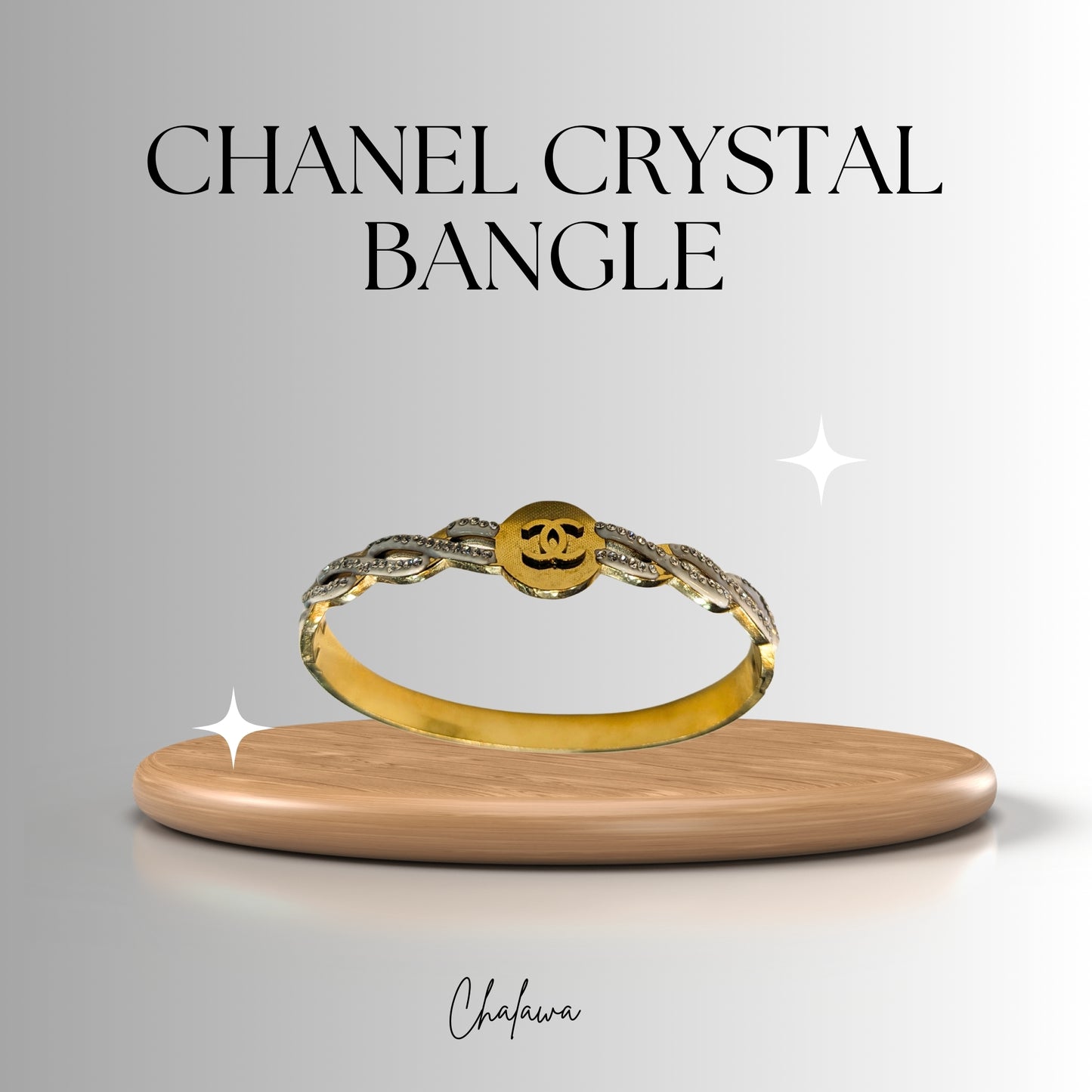 Chanel Crystal Bangle - Jewelry Women