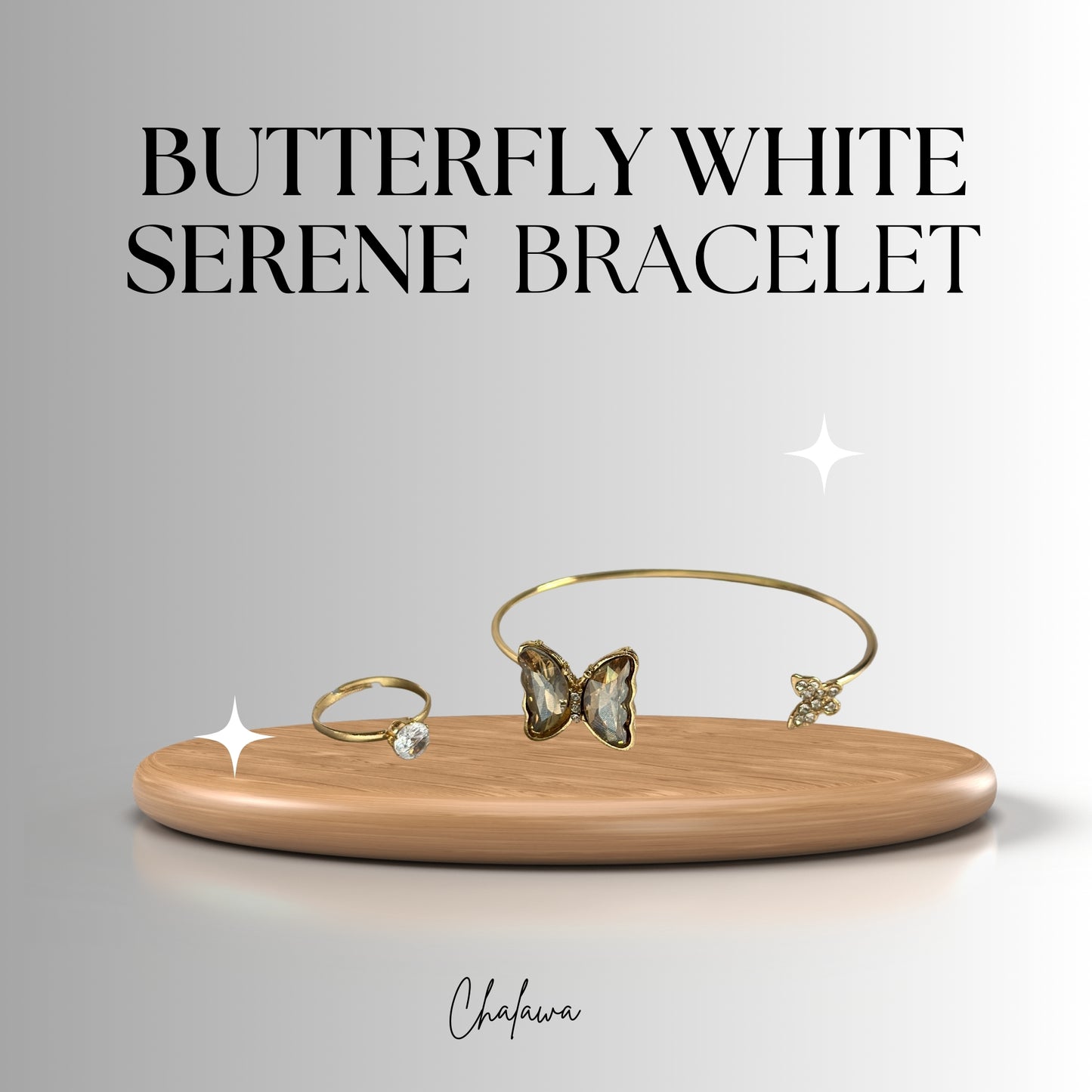 Butterfly White Bracelet - Jewelry Women