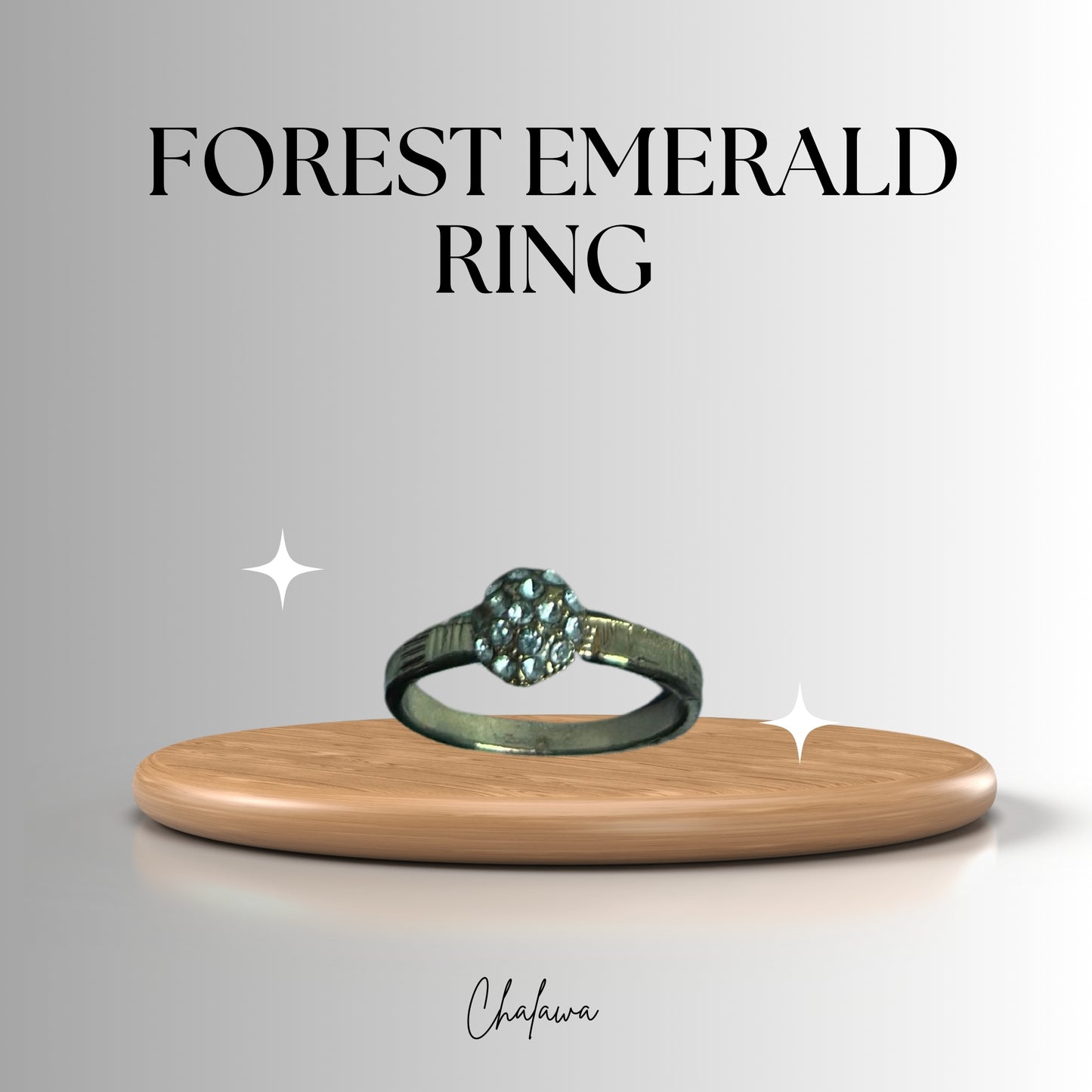 Forest Emarald Ring - Jewelry Women