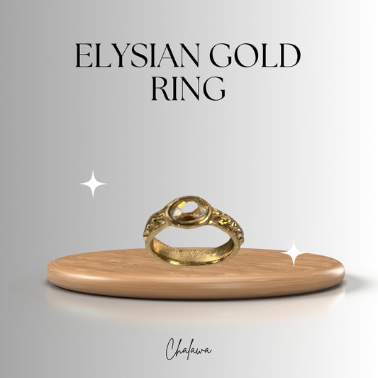 Elysian Gold Ring - Jewelry Women