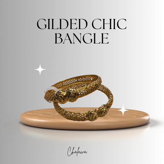 Gilded Chic Bangle - Jewelry Women