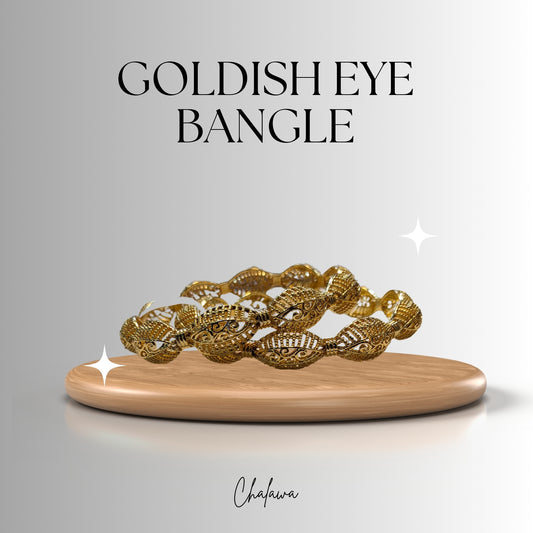 Goldish Eye Bangle - Jewelry Women