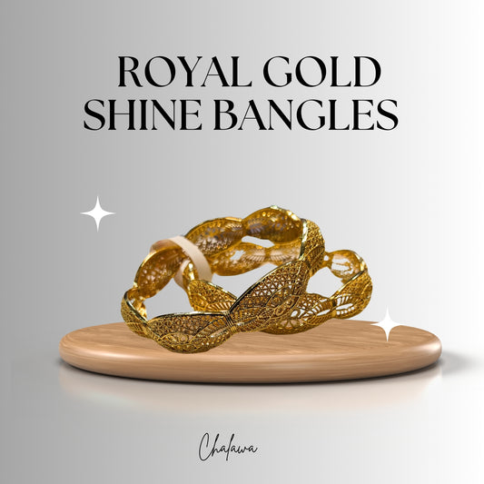 Royal Gold Shine Bangle - Jewelry Women