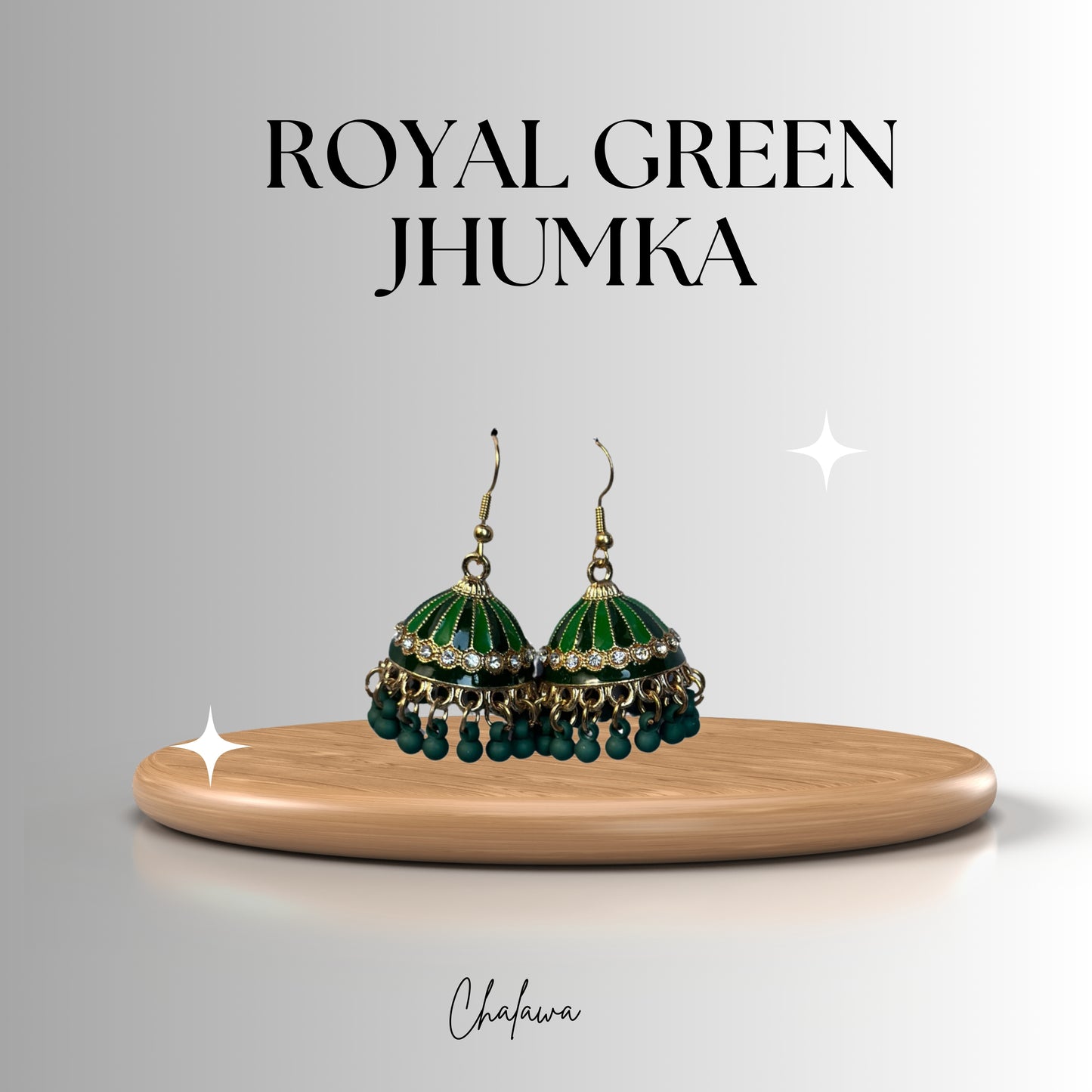 Royal Green Jhuka - Jewelry Women